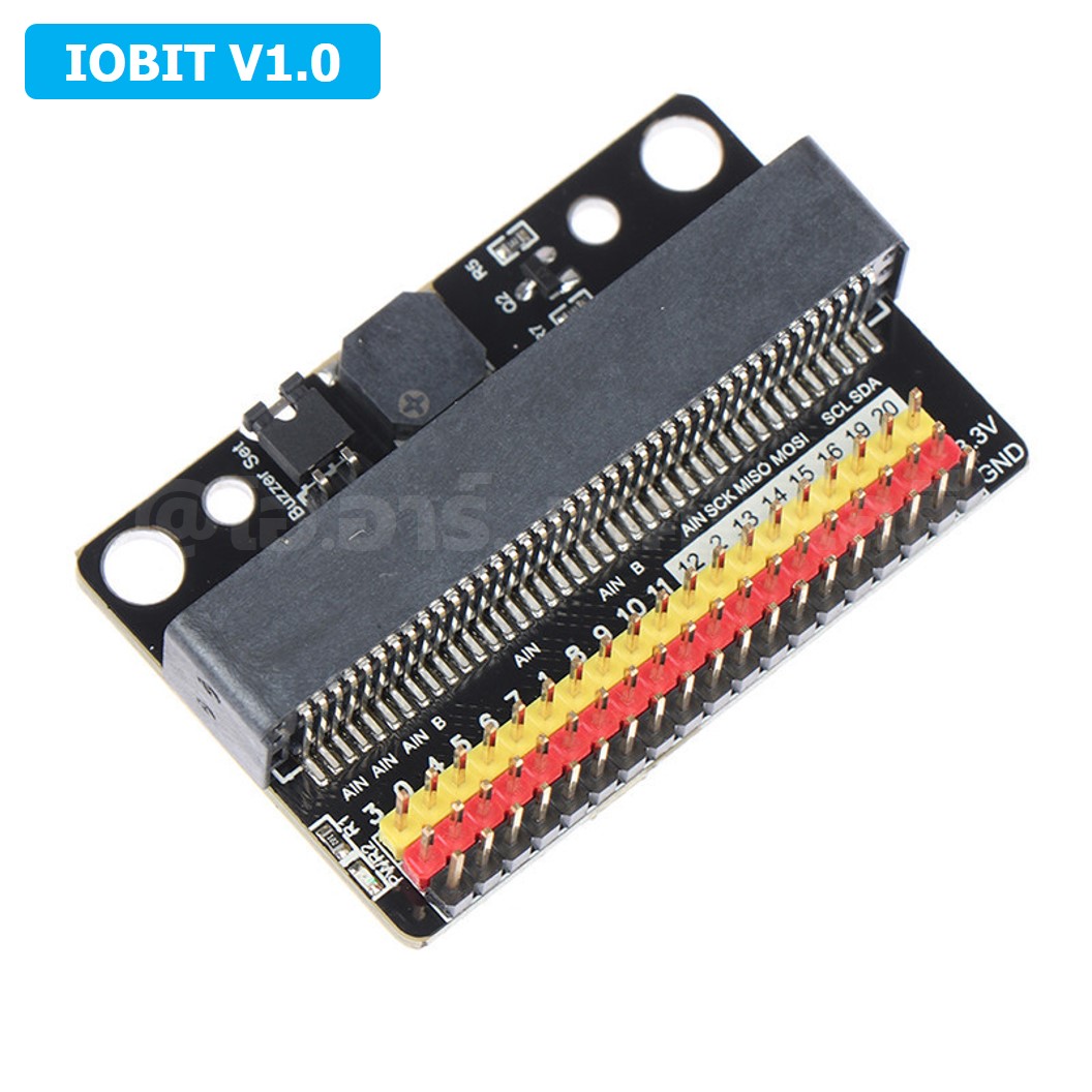 CB031 IOBIT V1.0 บอร์ดขยายขา ไมโครบิต บีบีซี Micro:bit BBC expansion board Microbit IOT