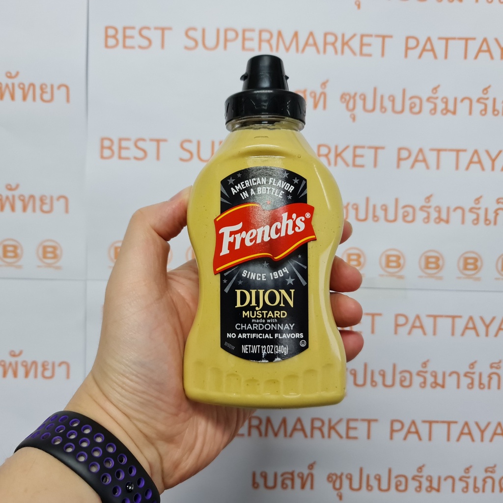 เฟร้นช์ส ดีจอง มัสตาร์ด 340 กรัม French's Dijon Mustard 340 g.