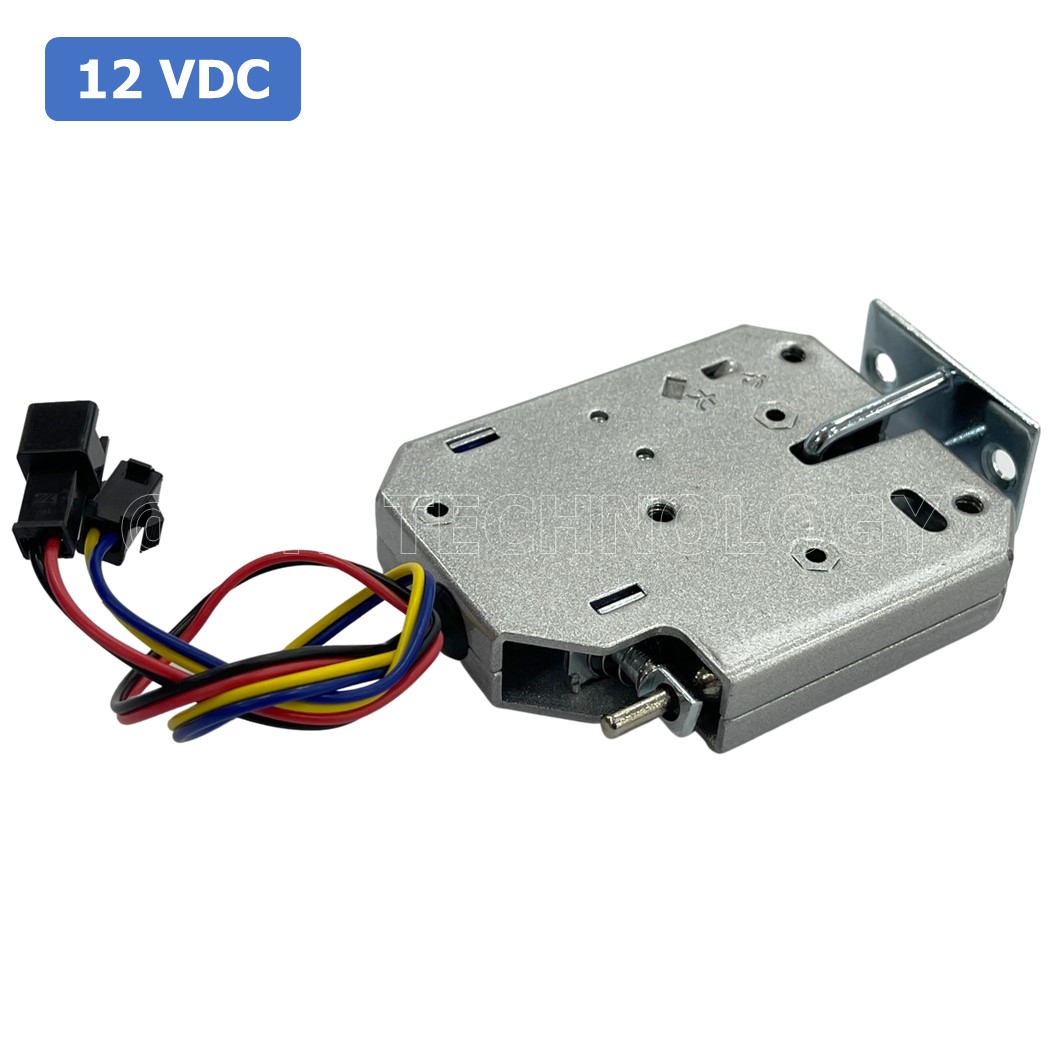 (1ชิ้น) GD044 กลอนประตูไฟฟ้า กลอนไฟฟ้า 12VDC 2A Small Locker Electromagnetic Lock ขนาด 73*58*13mm Silver XG-07C SARY แบบเหล็ก