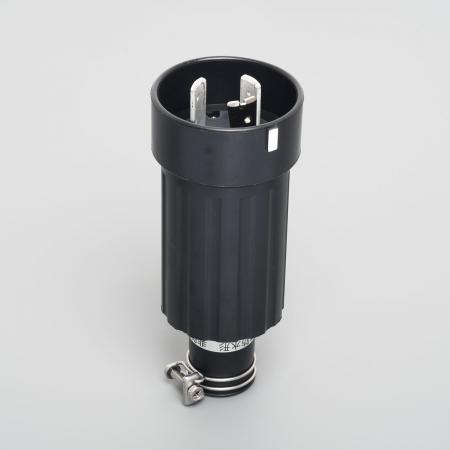 31062R AMERICAN DENKI 3-Pole 3-Wire 100A 600V Plug (Rubber Housing)