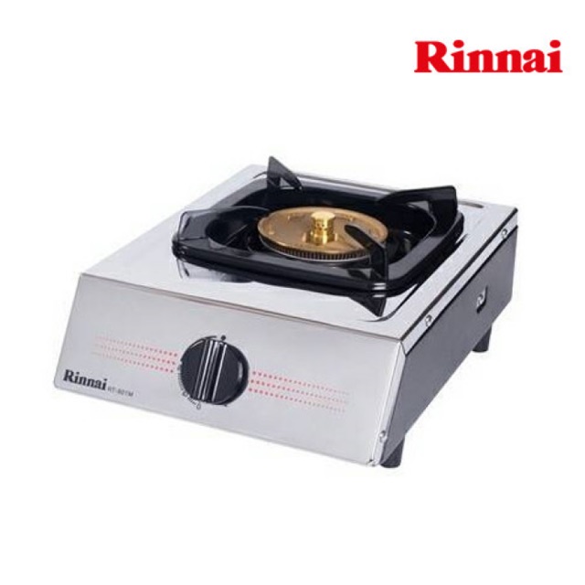 RINNAI เตาแก๊ส หน้าเตาสแตนเลส รุ่น RT-901M