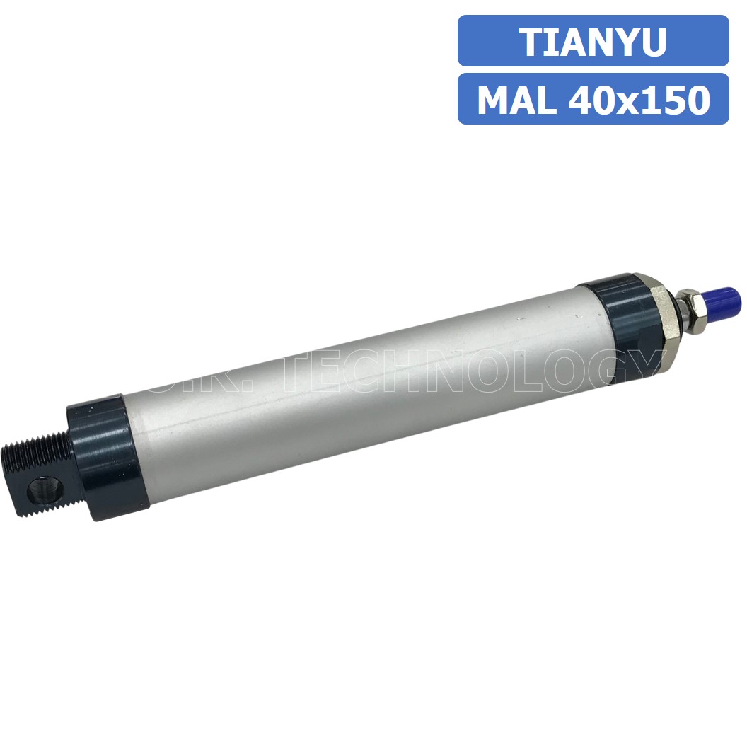 (1ชิ้น) กระบอกลม ขนาดเล็ก รุ่น MAL 40x150 (Mini Air Cylinder Series) Pneumatic Cylinder กระบอกลมนิวเมติก