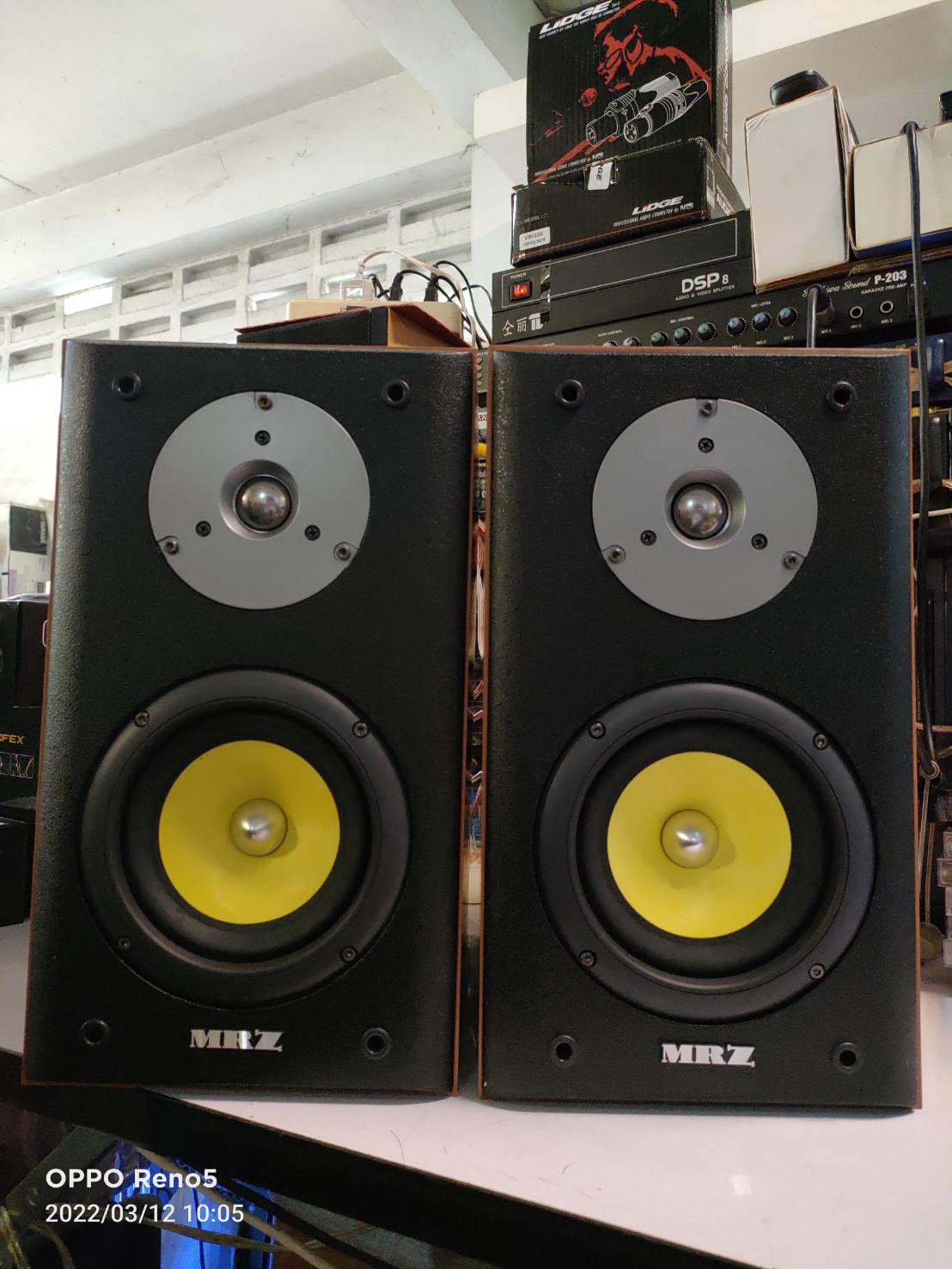 MRZ ลำโพง รุ่น MRZ-390R สินค้ามือ 1 ลดราคา มีตำหนิตามภาพ