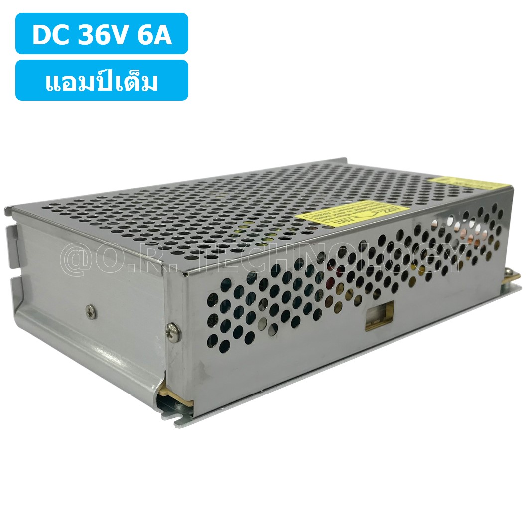 (1ชิ้น) S-250-36 36VDC 6A สวิตชิ่งเพาเวอร์ซัพพลาย แหล่งจ่ายไฟ ตัวแปลงไฟ Switching Power Supply แอมเต็ม DC 36V