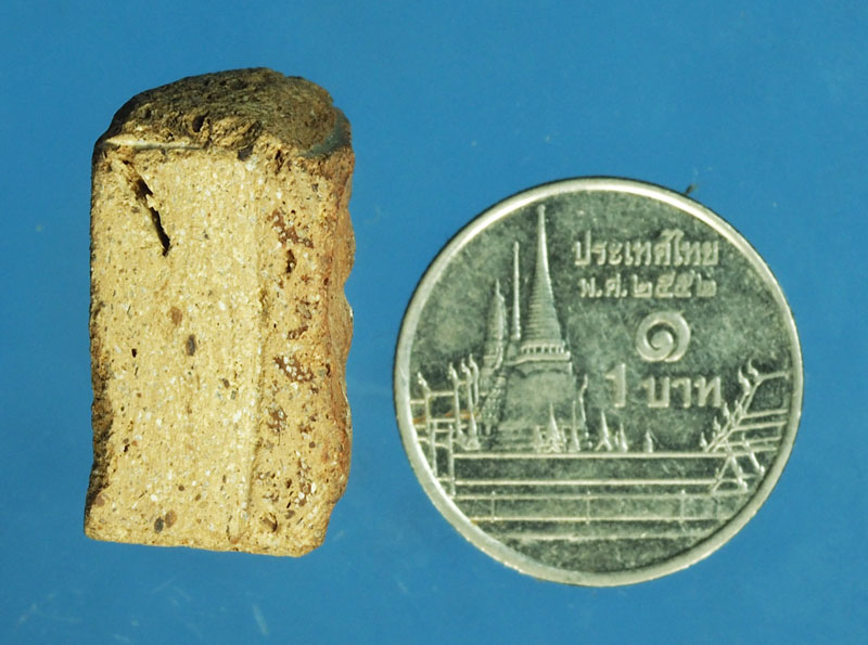 *28875 พระหัวใจกำแพง ตัดคู่ สุโขทัย เนื้อดิน เก่า 13