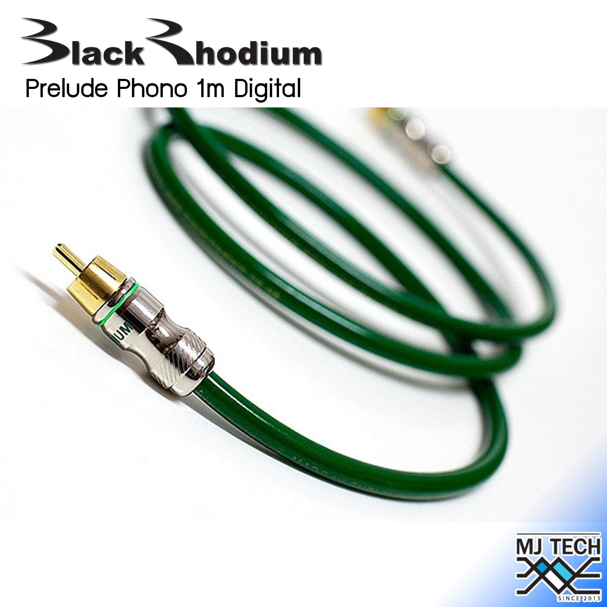Black Rhodium Prelude Phono 1m Digital RCA Cable - 244510 (ของแท้ 100%)