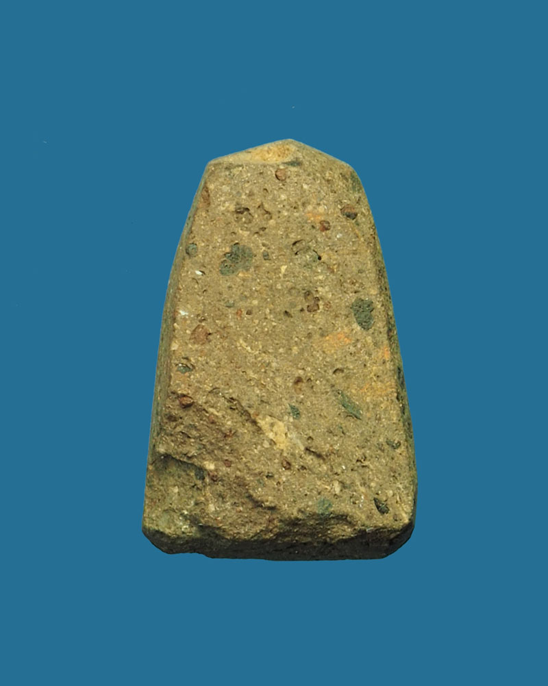 *30563 พระแผงตัดเดี่ยว หัวใจกำแพงกรุ เตาทุเรียง สุโขทัย เนื้อดิน 13