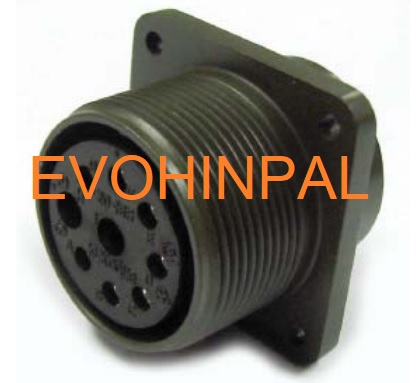 KD3102A22‐14S เต้ารับติดพาเนล MS3102-Series (KD3102A22‐14P) 19 Pole 13A 250VDC
