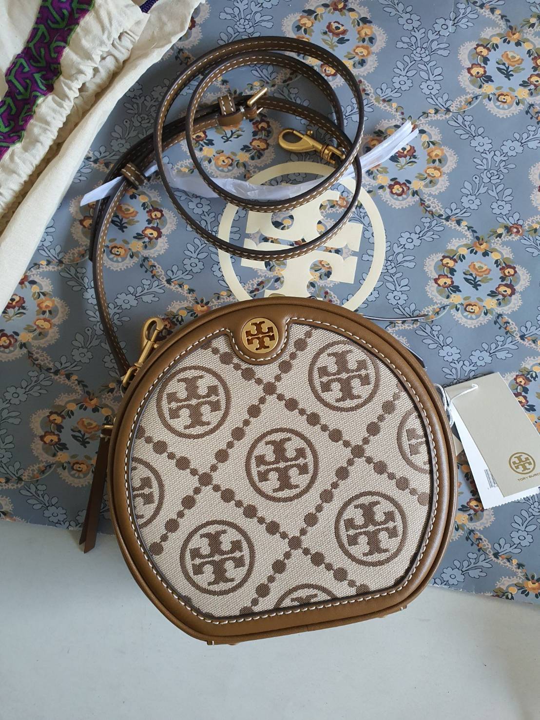 Tory Burch T Monogram Jacquard circle