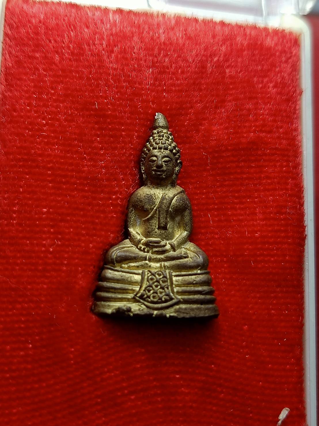 กริ่งหลวงพ่อโสธร วัดโสธรวรารามวรวิหาร จ.ฉะเชิงเทรา ปี 2535 พร้อมกล่อง (SKU-12992)