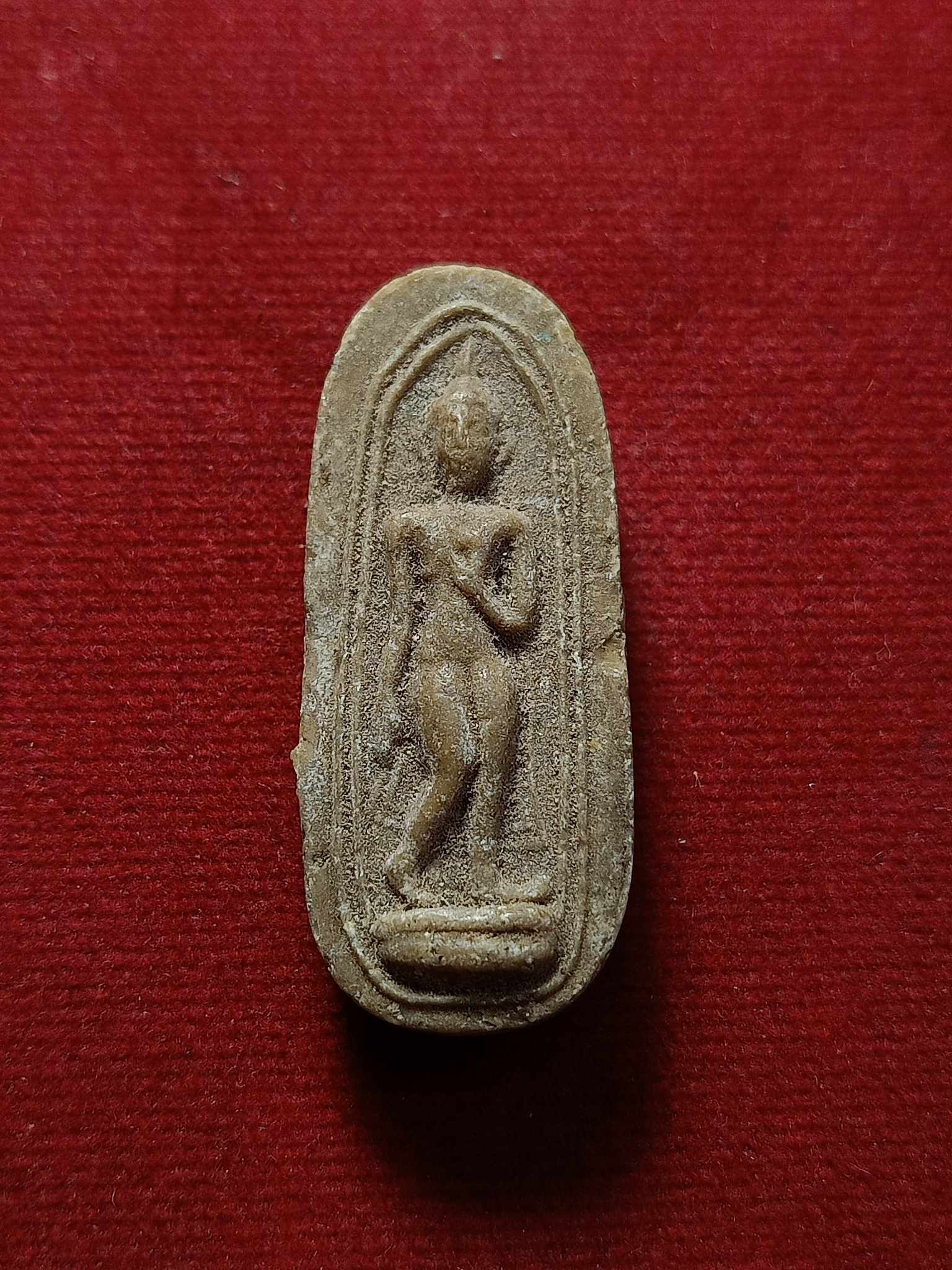 พระลีลาพิมพ์ใหญ่ หลวงพ่อแพ วัดพิกุลทอง จ.สิงห์บุรี (SKU-03075)