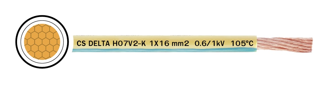 H05V-K 300/500V 70°C 0.5 (mm2) 0.75 (mm2) 1.0 (mm2) single core "CS DELTA" สอบถามราคา