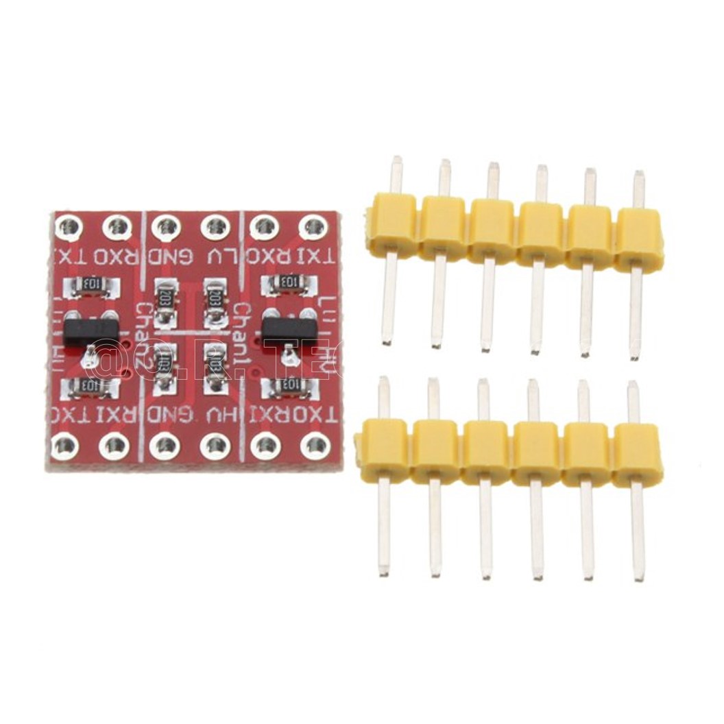 (1ชิ้น) NA077 โมดูลแปลงระดับสัญญาณ 2 Channel Logic Level Converter 3.3V 5V TTL