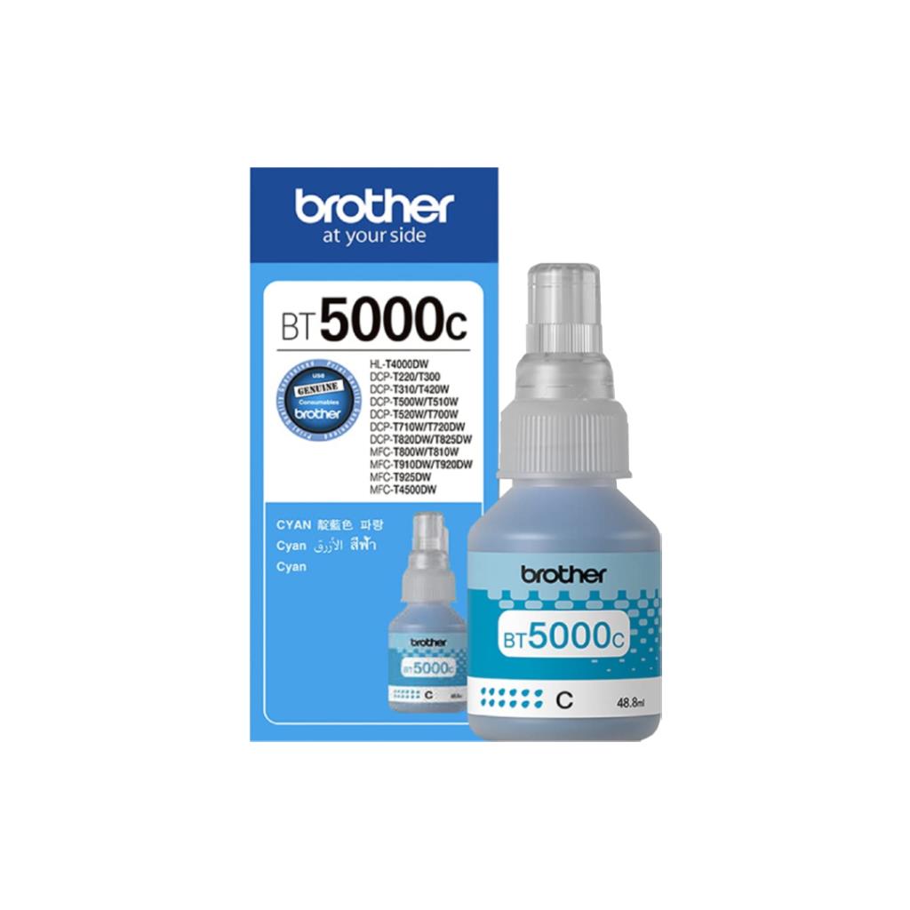 หมึกเติม Brother แท้ BT5000C สีฟ้า
