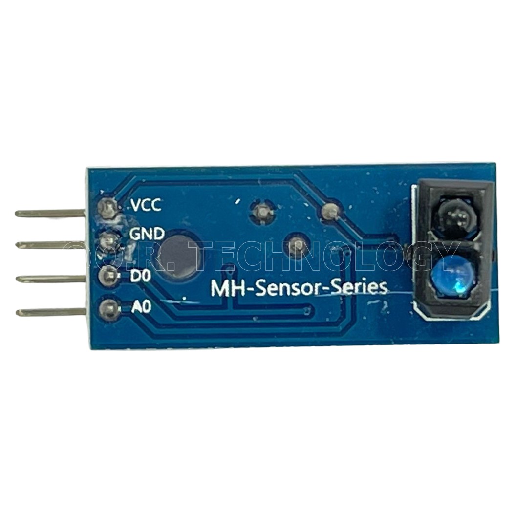 (1ชิ้น) AB070 โมดูลตรวจจับวัตถุและเส้น TCRT5000 Infrared Reflective Photoelectric Switch