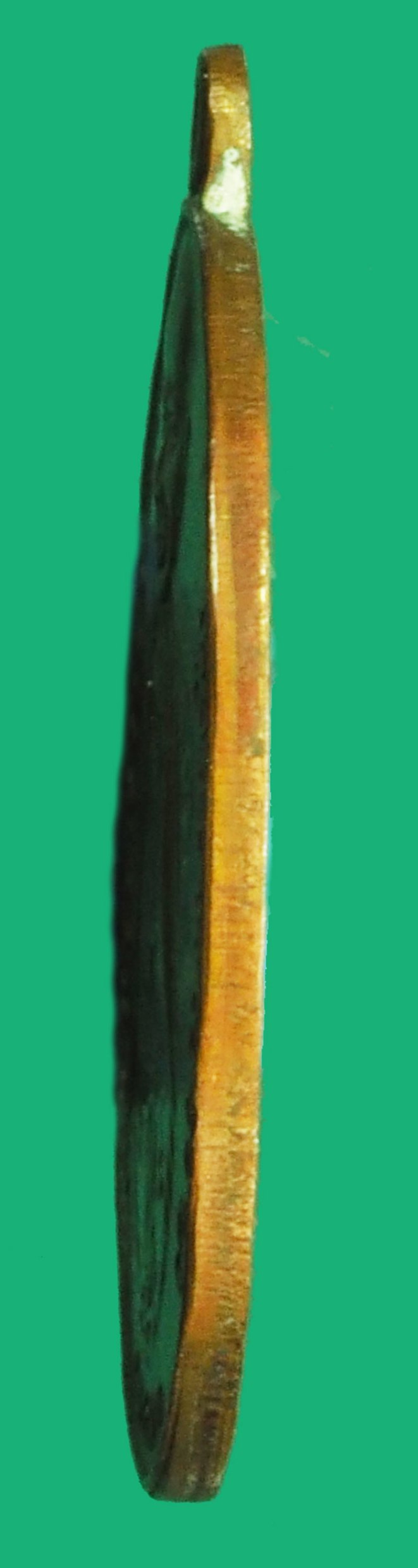 ขายแล้ว *37379 เหรียญครูบาศรีวิชัย รุ่นหัวชนขอบ ปี 2487 ออกวัดจามเทวี ลำพูน เนื้อทองแดง 71