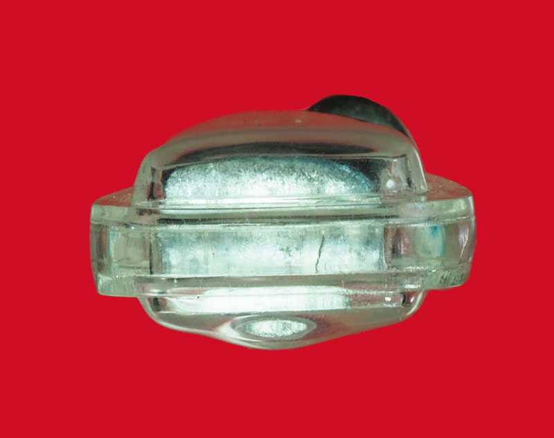 *32219 พระรูปหล่อจิ๋ว เลี่ยมพลาสติกเก่า ไม่ทราบที่และปีสร้าง 8