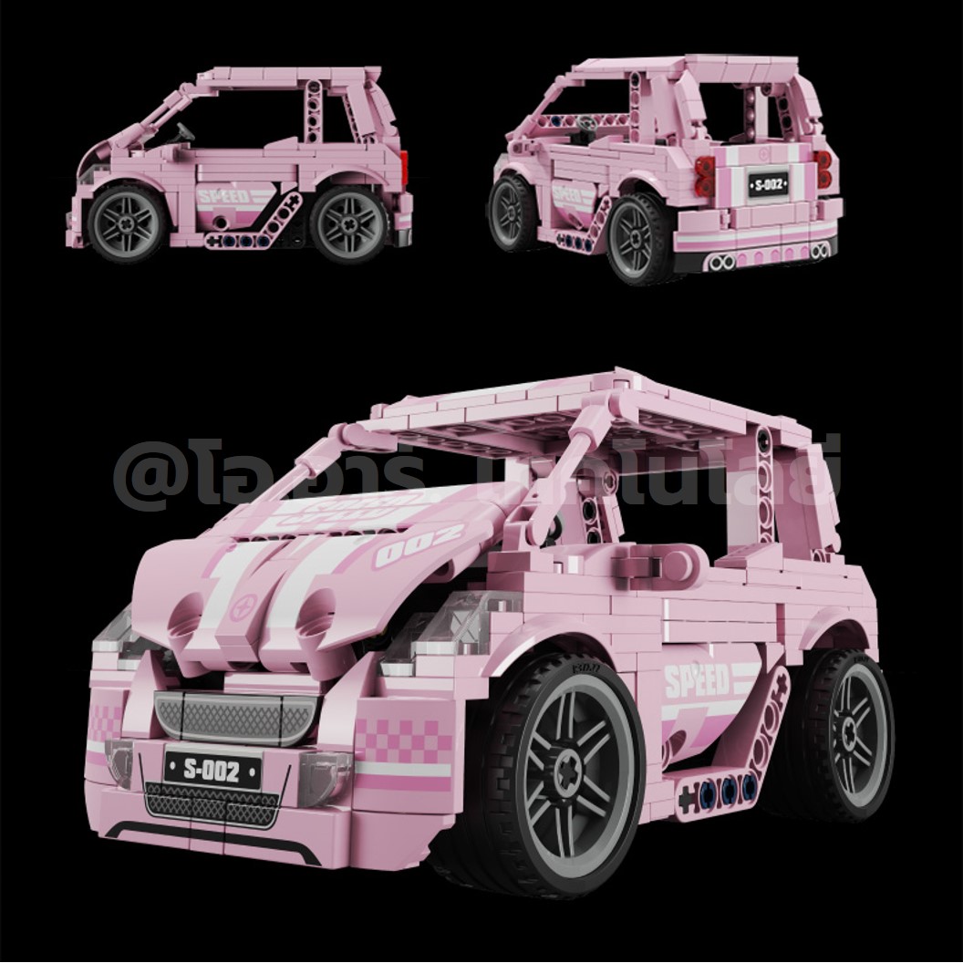 KEEYEE WORLD K96109 ตัวต่อเสริมทักษะ CAR ของเล่นเสริมทักษะ ตัวต่อ Building Block STEAM Education Programmable Robot