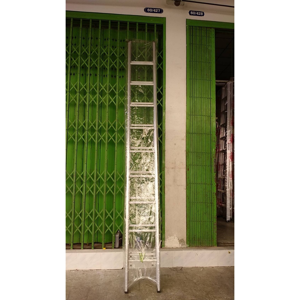 บันไดสไลด์ 2 ตอน NEWCON ของแท้!! 9x9 - 10x10 ฟุต (ราคารวมแวท) (1 ชิ้น ต่อ 1 คำสั่งซื้อ**) บันไดพาด บันไดลิง บันไดเลื่อน