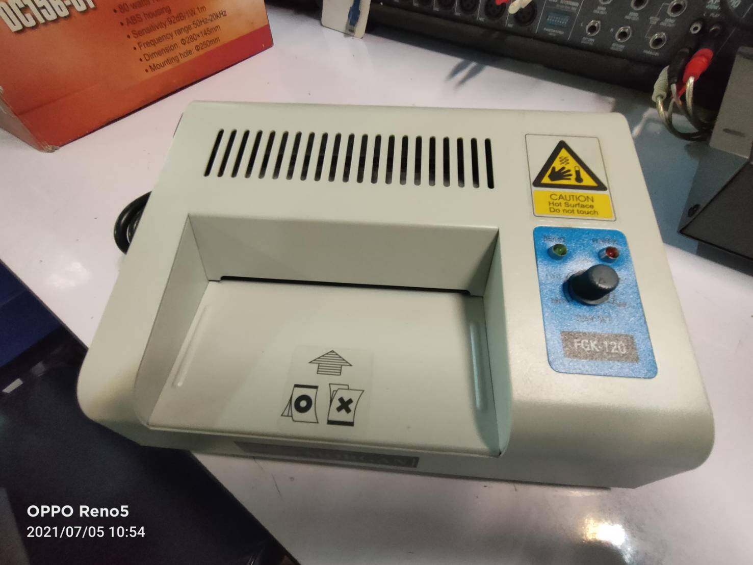 LAMINATOR FGK-120ฃ เครื่องเคลือบบัตร