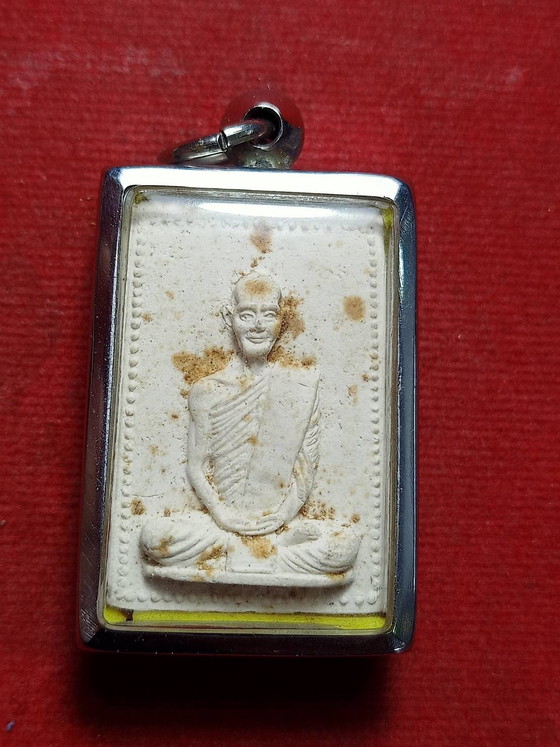 พระผงรูปเหมือนท่านเจ้าคุณนรฯ วัดเทพศิรินทร์ กรุงเทพ ปี 2515 (SKU-11644)