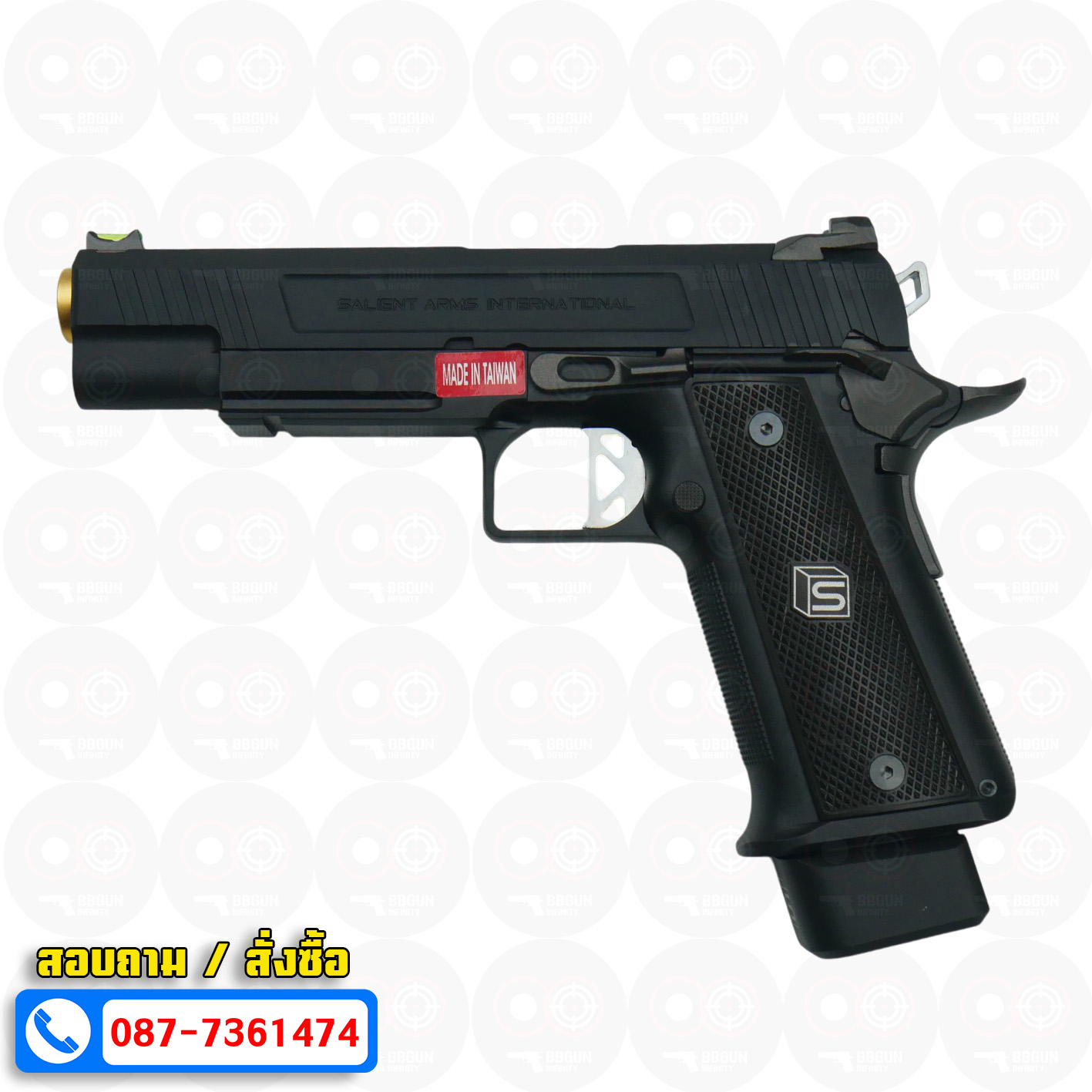 บีบีกันอัดแก๊ส EMG SAI 2011 DS HI-CAPA 5.1 (สีดำ) BB GUN