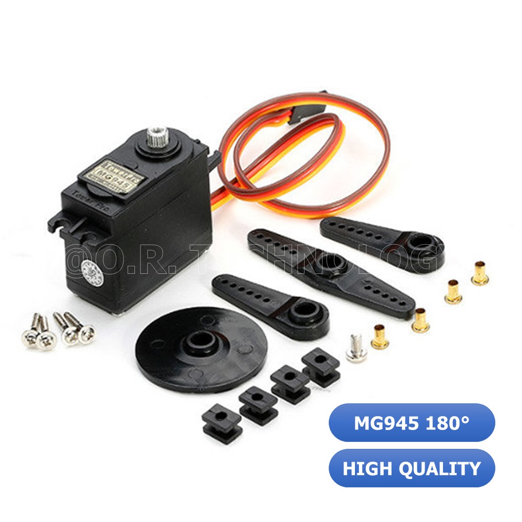 (1ชิ้น) AA160 เซอร์โวมอเตอร์ คุณภาพสูง Servo MG945 12KG 180 องศา high quality