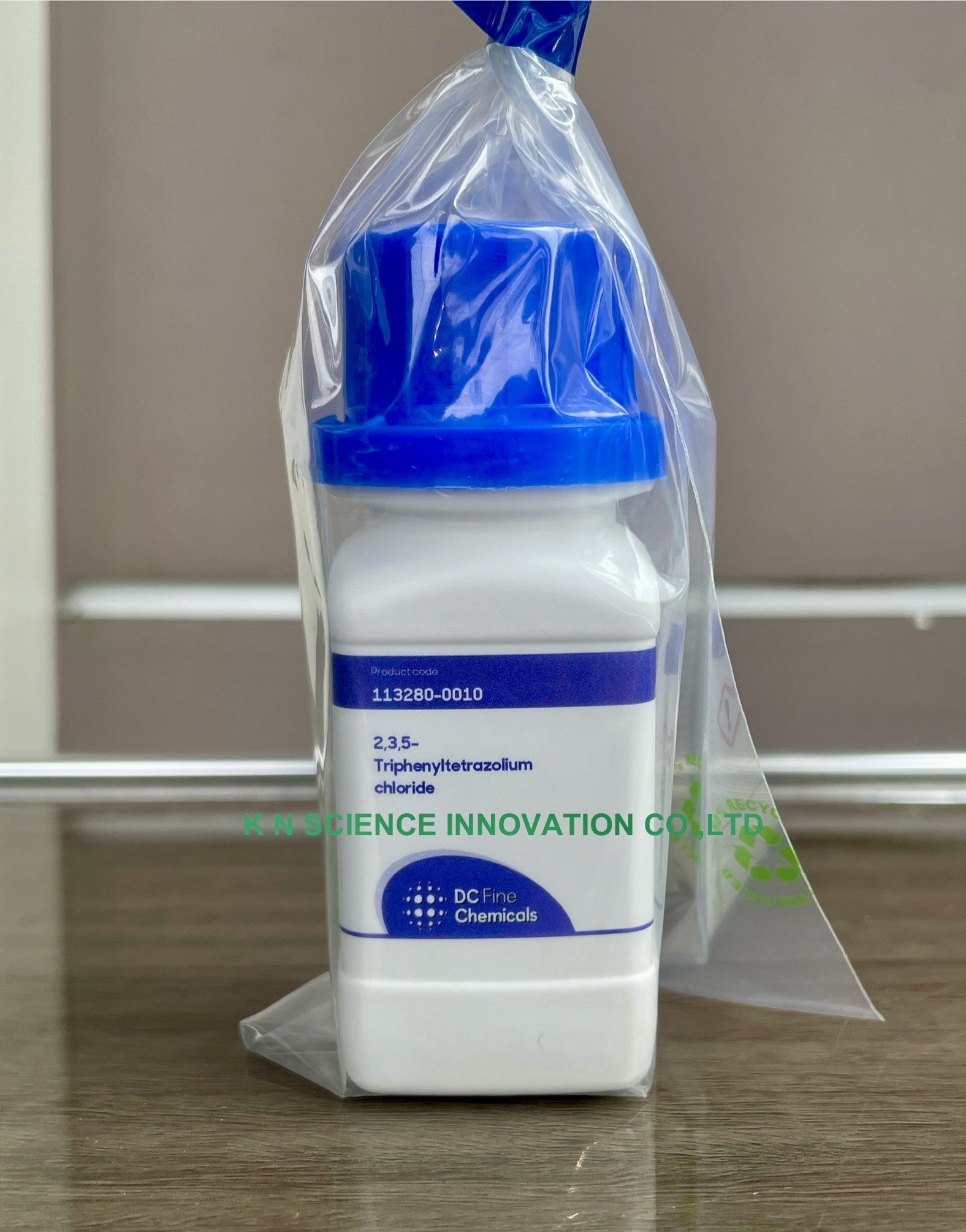 TTC (2,3,5-Triphenyl-TetrazoliumChloride, Tetrazolium Red) Lab DC Finechem 10 GM 113280-10