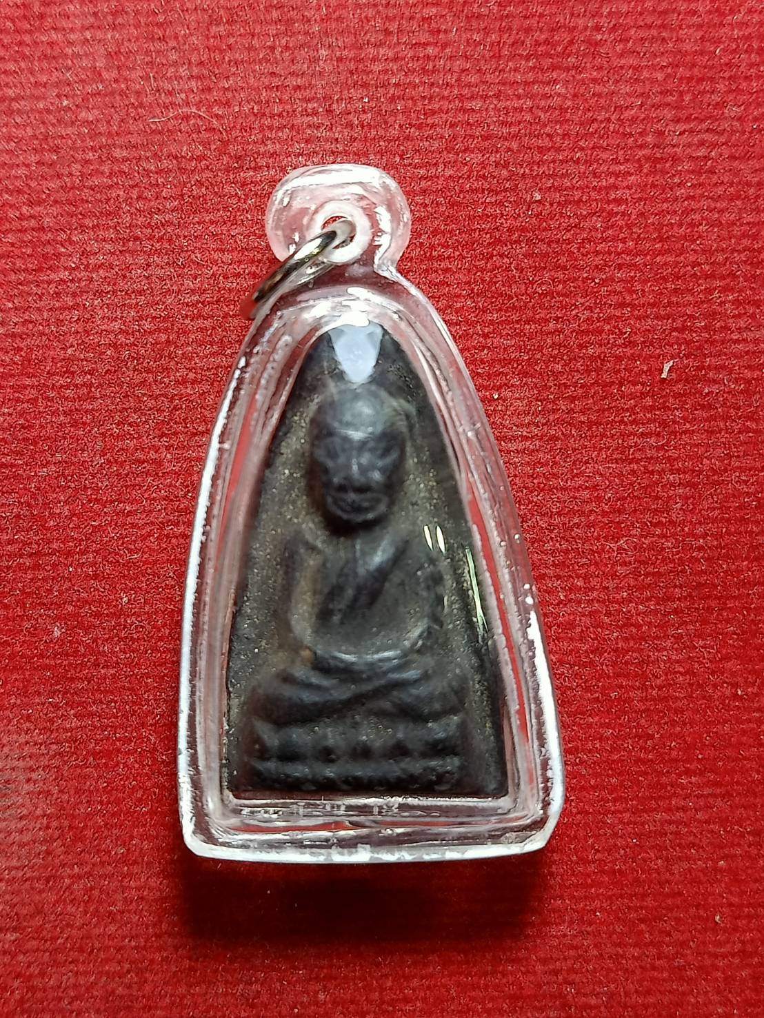 พระหลวงปู่ทวด หลังตัวหนังสือใหญ่ เนื้อว่าน วัดช้างไห้ จ.ปัตตานี (SKU-06034)