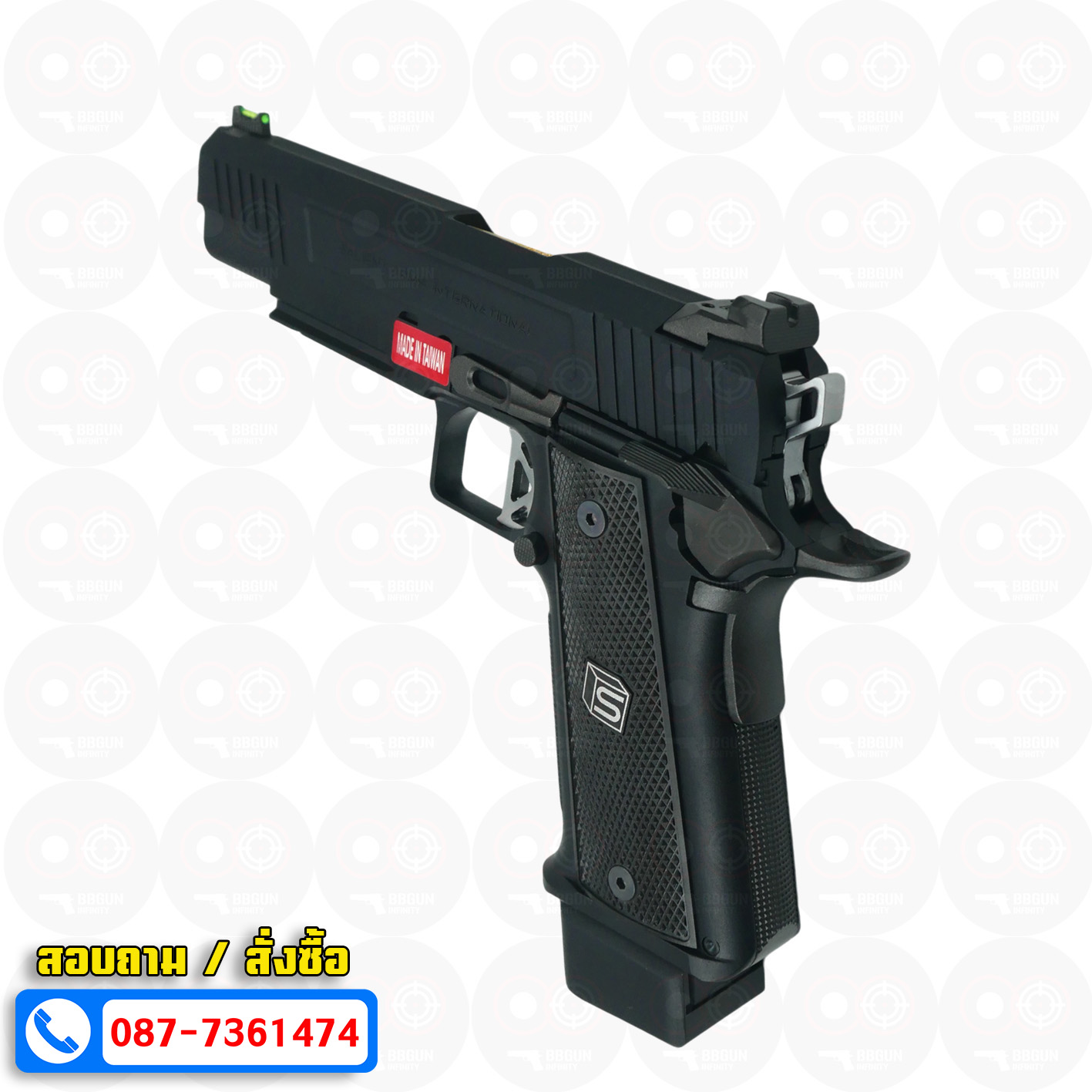 บีบีกันอัดแก๊ส EMG SAI 2011 DS HI-CAPA 5.1 (สีดำ) BB GUN