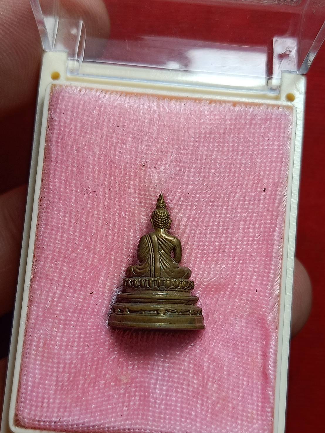 พระชัยวัฒน์พระพุทธอังคีรส วัดราชบพิธสถิตมหาสีมาราม กทม. ปี 2555 พร้อมกล่อง (SKU-10592)