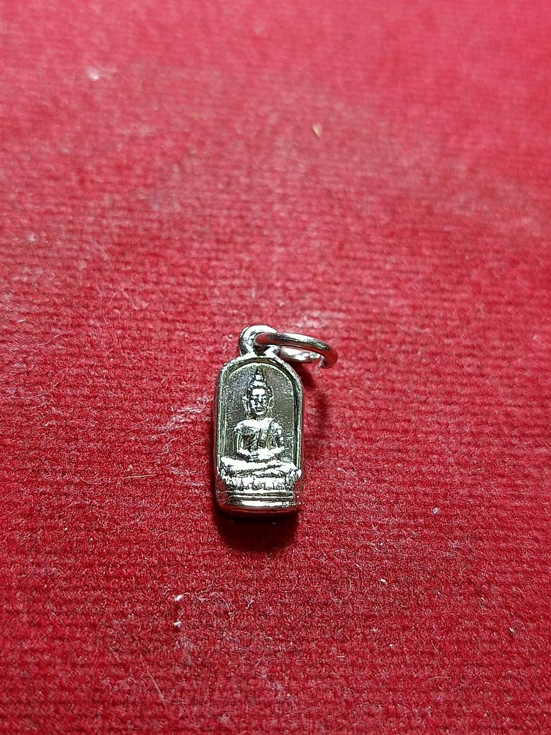 เหรียญปรกจิ๋วหลวงพ่อเนื่อง พระประจำวัน (วันพฤหัสบดี) วัดจุฬามณี จ.สมุทรสงคราม ปี 2514 (SKU-06099)