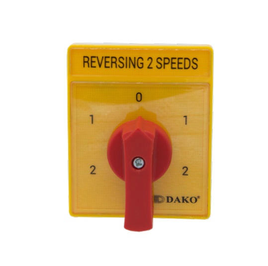 DCS-R2S-3263 2 REVERSING 2 SPEEDS SWITCH ซีเล็คเตอร์ เดินหน้า ถอยหลัง 2 สปีด 32A 3POLE 6STAGE"DAKO"