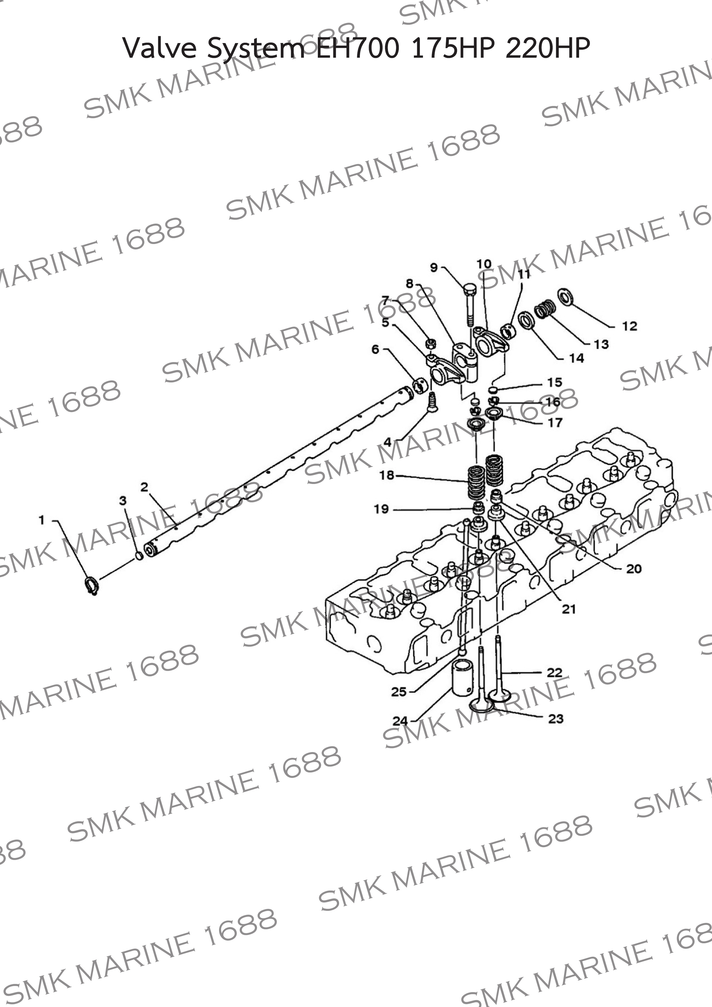 HINO EH700 S137511340 Tappet Valve / ลูกถ้วยกระทุ้งวาล์ว