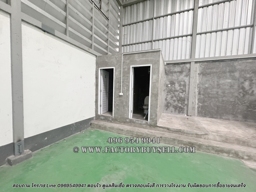 销售工厂,仓库,办公室,埃卡查路(Ekachai Road),Soi Cherd Mahachai Bang Nam Fresh,Samut Sakhon,新装修的建筑物准备工作了