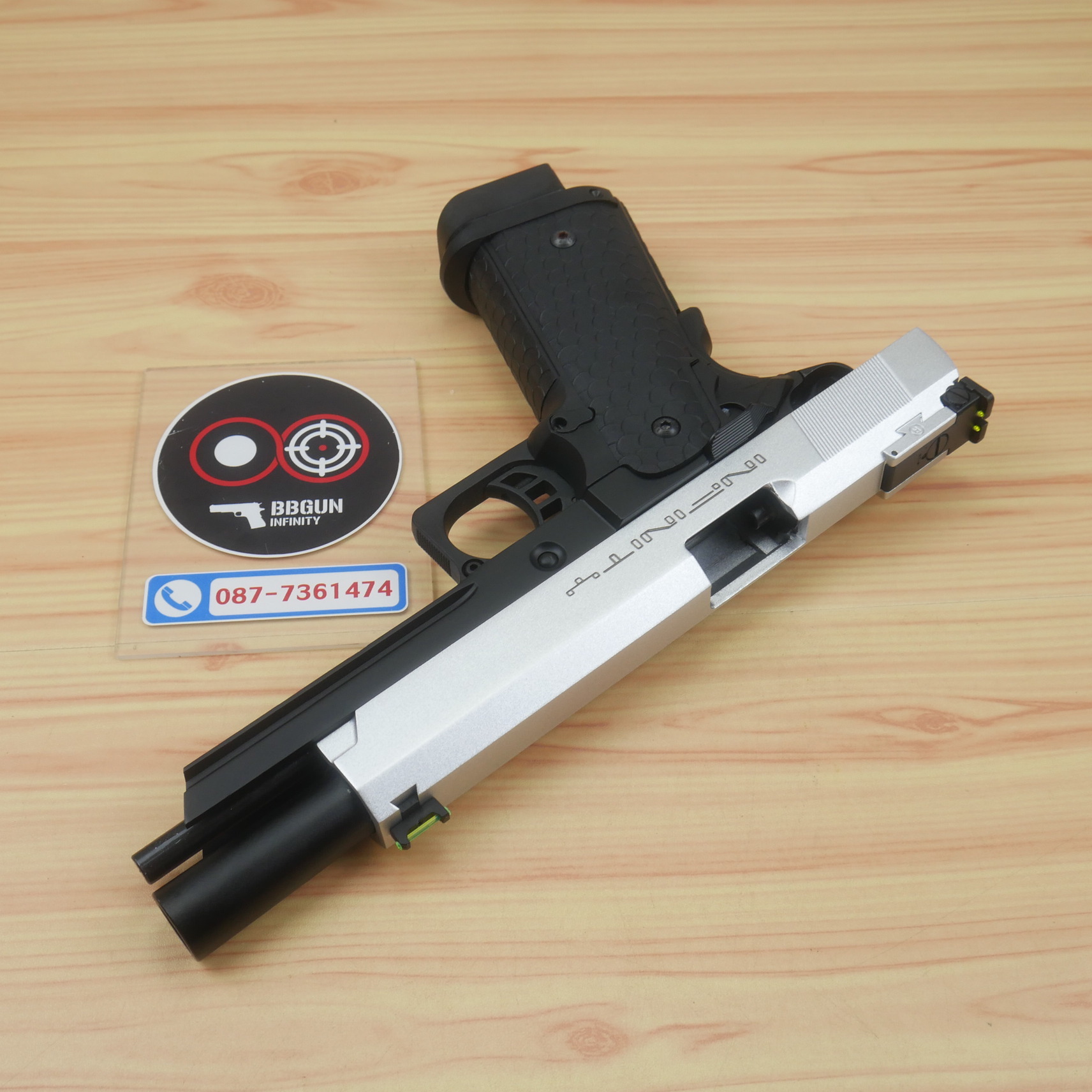 Double Bell 795Y - Hi-Capa 5.1 Infinity Silver