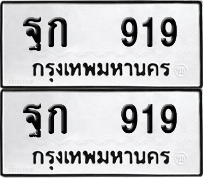 PAITABIEN ป้ายทะเบียน 919 ทะเบียนรถ ฐก 919 (12)