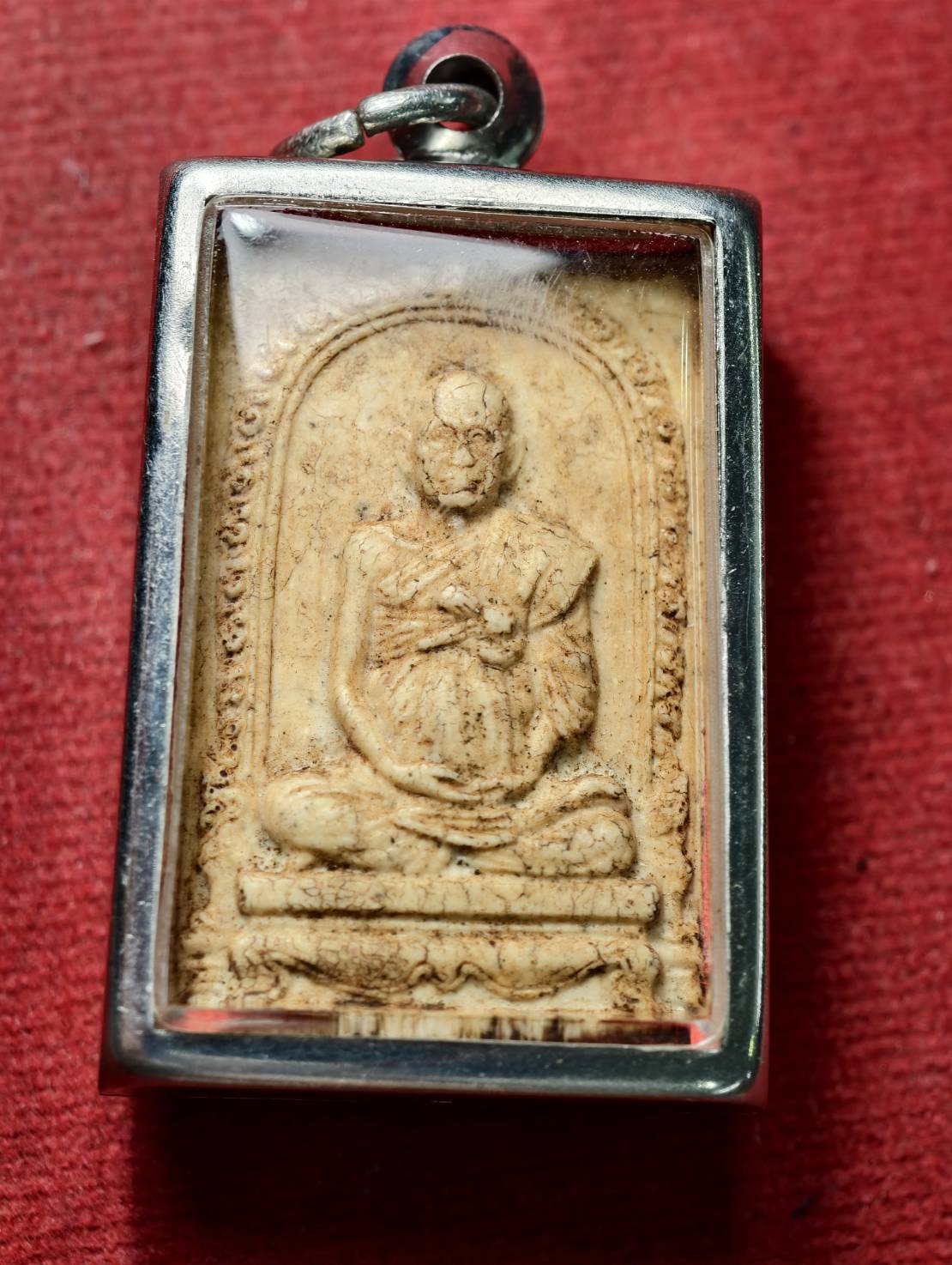 พระผงรูปเหมือนสมเด็จพระพุฒาจารย์ ( โต พฺรหฺมรํสี ) อนุสรณ์ 122 ปี วัดระฆังโฆสิตาราม กทม. (SKU-13422)