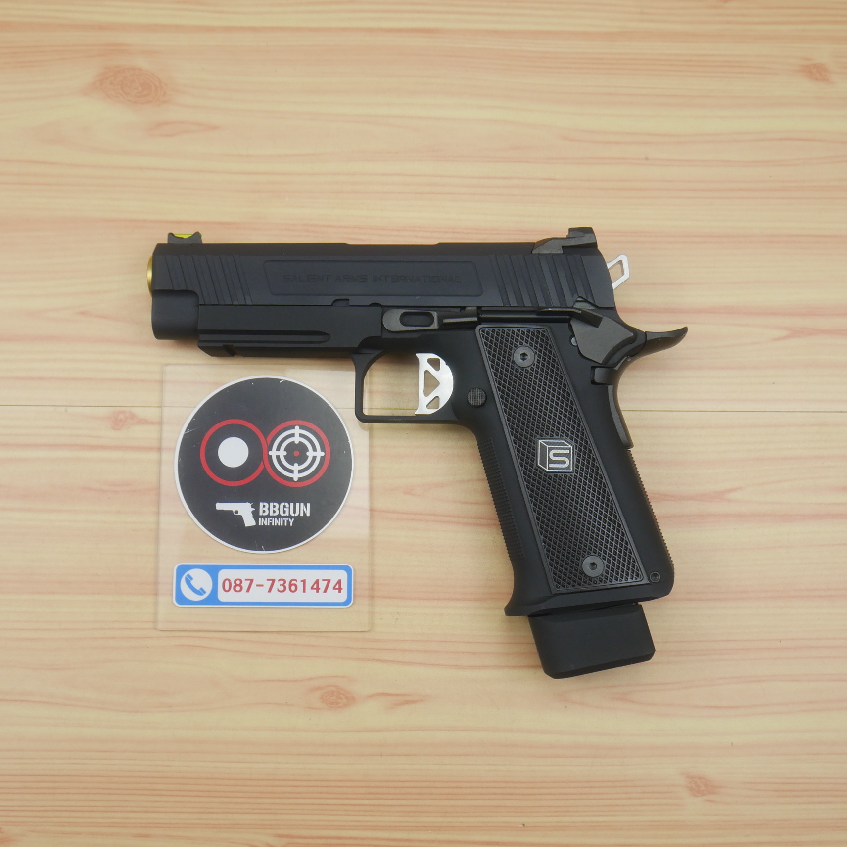 บีบีกันอัดแก๊ส EMG SAI 2011 DS HI-CAPA 4.3 สีดำ (Black) BB GUN