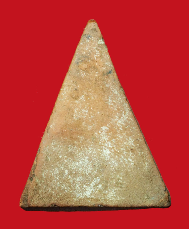 *35191 พระนางพญา พิมพ์ฐานขีดหลวงพ่อกวย วัดโฆษิตราราม ชัยนาท เนื้อดิน 9.1