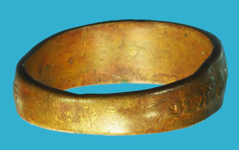 *37621 แหวนยันต์ลงยา หลวงพ่อจง วัดหน้าต่างนอก อยุธยา 12