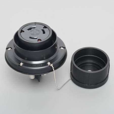 31026EW LOCKING TYPE WATERPROOF WALL PANEL RECEPTACLE
