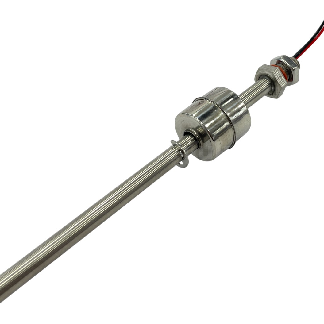 สวิทช์ลูกลอยสแตนเลส เซนเซอร์วัดระดับน้ำ 100-500mm แบบปรับได้/ปรับไม่ได้ Stainless Steel Double Float Level Switch (Adjustable/Fixed) Water level sensor switch