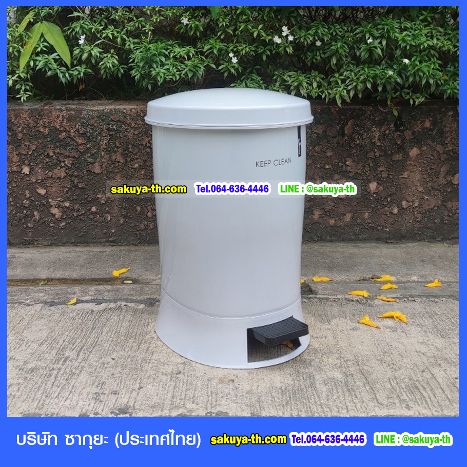 ถังขยะ,ถังขยะเทศบาล,ถังขยะแยกประเภท,ถังขยะทรงเหลี่ยม,ถังขยะพลาสติก,แท่นวางถังขยะ,ถังขยะในห้องน้ำ,ถังขยะเท้าเหยียบ,ถังขยะ 4 สี