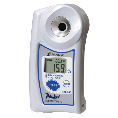 เครื่องวัดความเค็มในอาหารแบบดิจิตอล Salt-meter PAL-03S ,ยี่ห้อ ATAGO,ผลิตภัณฑ์ประเทศญี่ปุ่น 4403