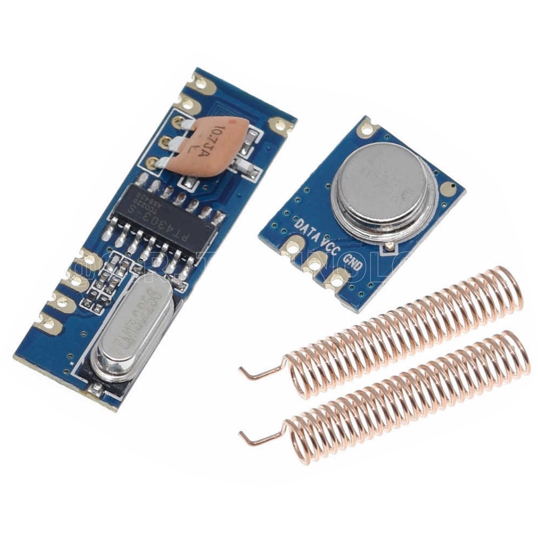 (1ชิ้น) AA266 โมดูล 433MHZ STX882+SRX882 RF Wireless ASK Transmitter and Receiver Kit