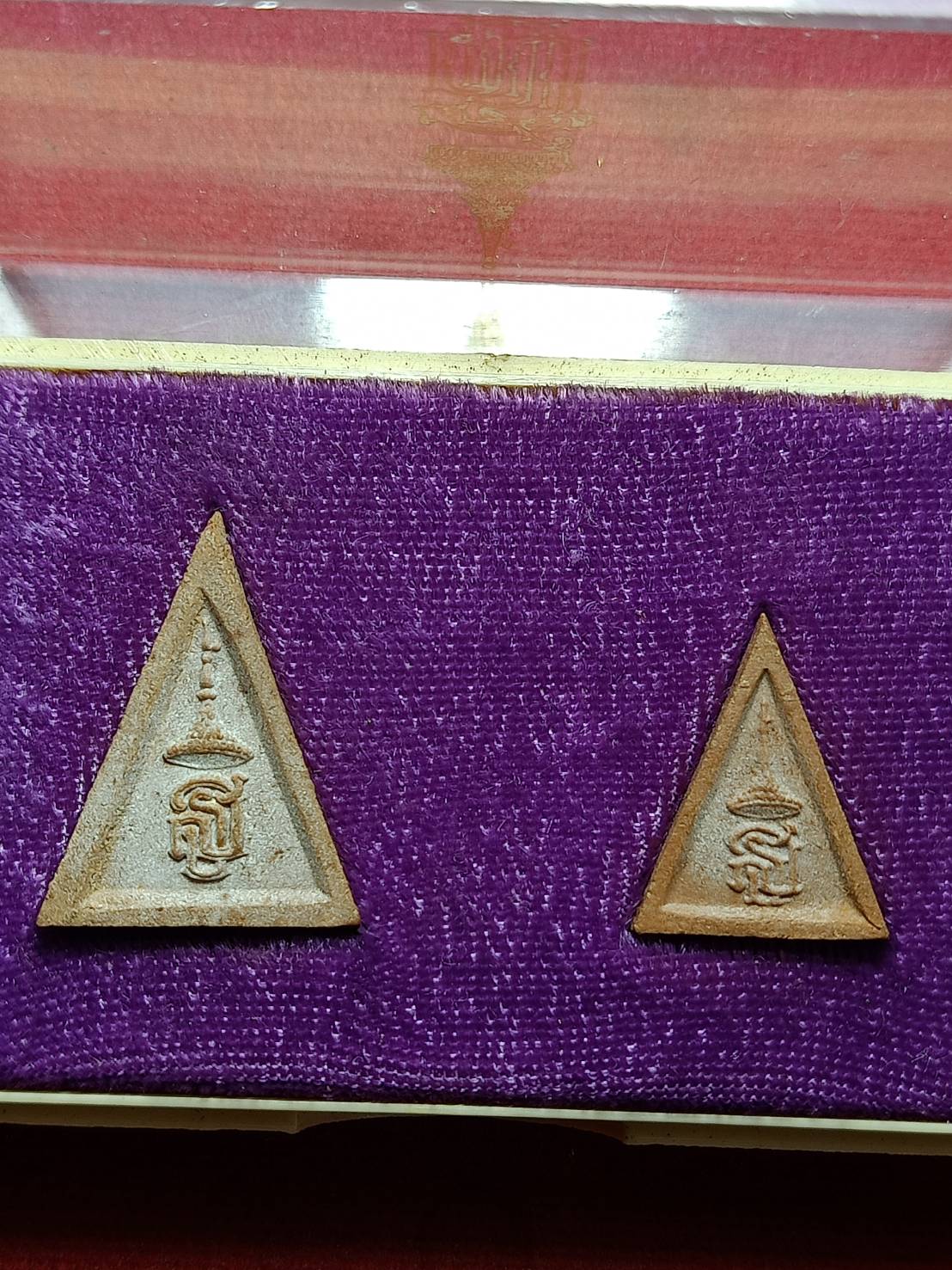 สมเด็จนางพญา ส.ธ. พิมพ์ใหญ่+พิมพ์เล็ก วัดบวรนิเวศ กทม.พร้อมกล่อง (SKU-10270)