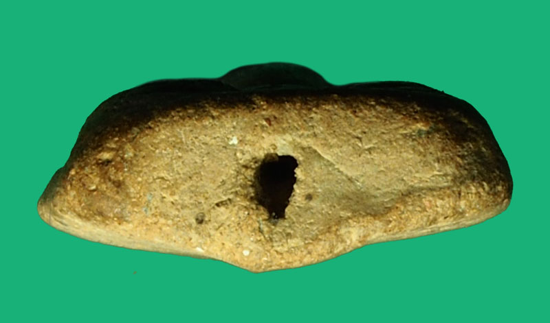 ขายแล้ว*36691 พระพิมพ์วัดตะไกร แม่ชีบุญเรือน วัดอาวุธ ปี 2499 เนื้อดิน 9.1