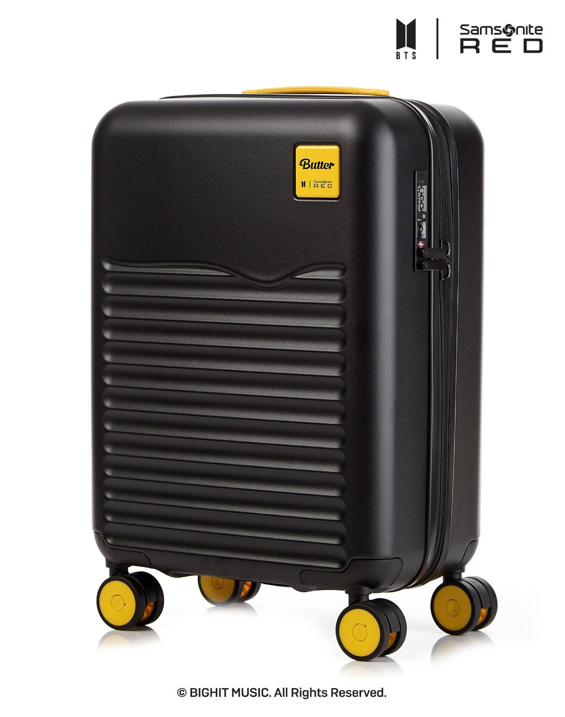 SAMSONITE RED กระเป๋าเดินทางล้อลาก(20 นิ้ว) รุ่น BTS BUTTER X SR SPINNER