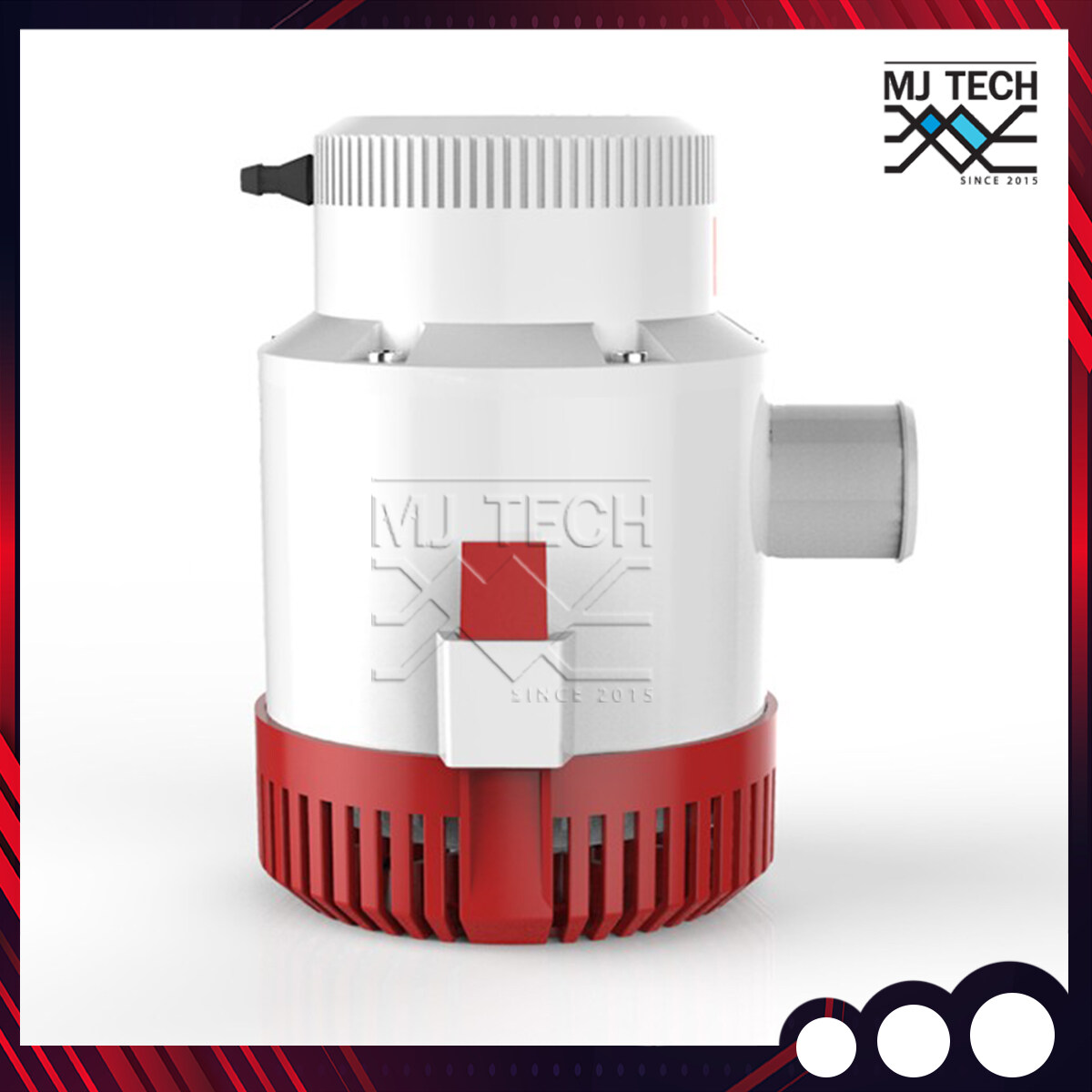 ชุดปั๊มน้ำโซลาร์เซลล์ ปั๊มน้ำ 12V 3000GPH รุ่น CH-8028-3000 พร้อมโซลาร์เซลล์ Mono 100W ส่งฟรีทั่วไทย